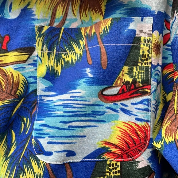 Vintage Hawaiian shirt in amazing shape, sz L - Picture 3 of 5